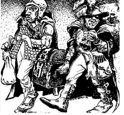 voleur dans le jeu de rôle Le parchemin de Nyogtha